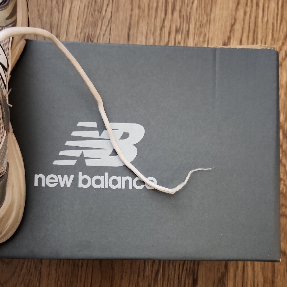 New Balance Kids' Silver and Blue Sneakers - Picture 7 of 10
